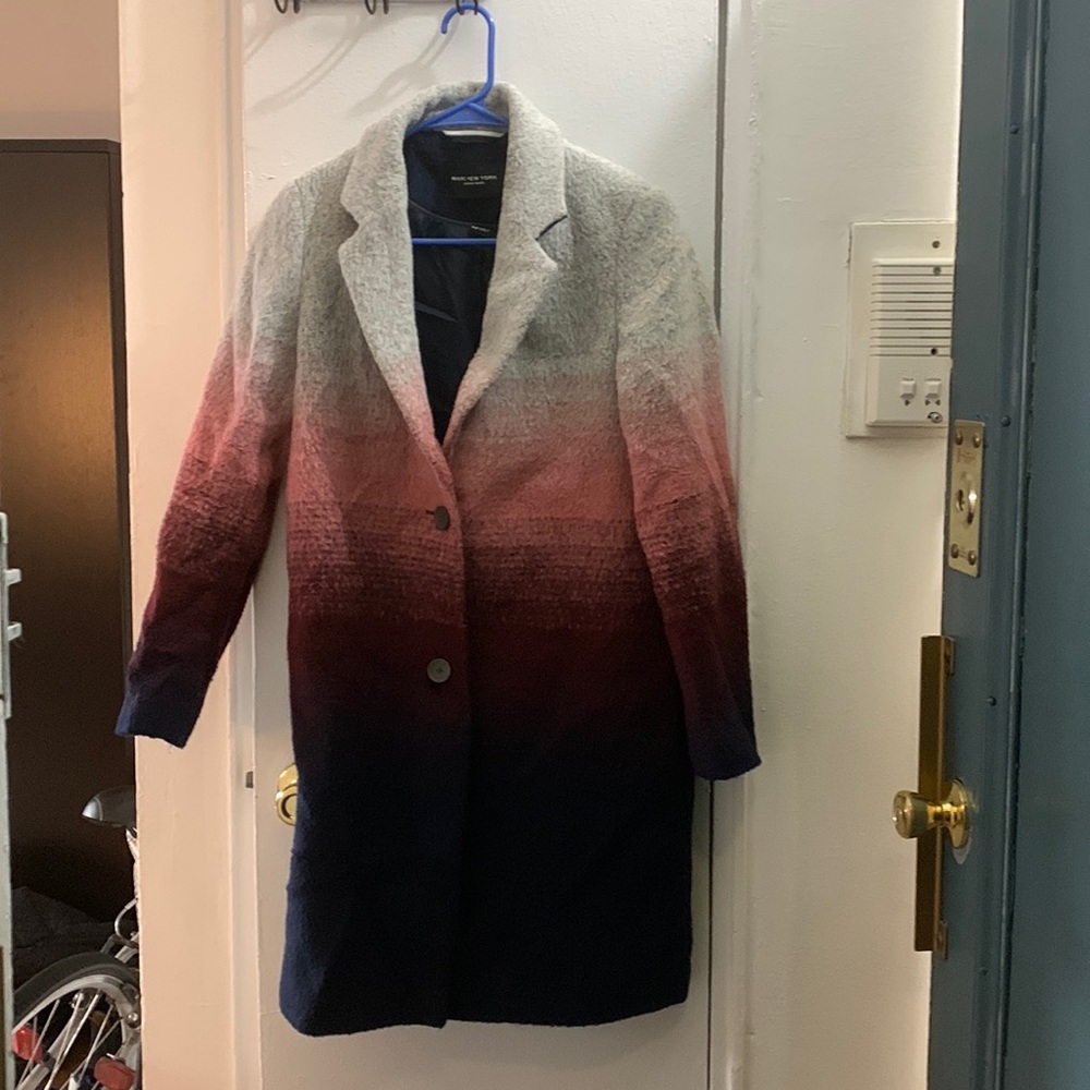 Womens grey overcoat